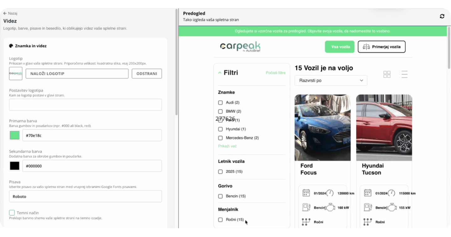 Preview - website module